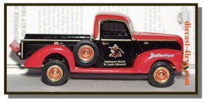 Matchbox 1940 Ford Pick Up Budweiser Truck YVT05-M